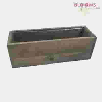 Natural Woodland Planter 12" X 4" X 4" 1 Natural Woodland Planter 12" X 4" X 4" -Flower Plants Sales 2024