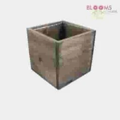 Natural Woodland Planter 6"x 6" Square