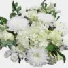 Wedding Bouquet 21 Stem - White Romance -Flower Plants Sales 2024 09175C Wedding Bouquet 21 Stem White Romance