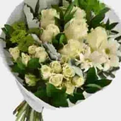 Premium Gift Bouquet - White Light -Flower Plants Sales 2024 09247C Premium Gift Bouquet White Light