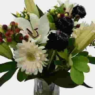Premium Gift Bouquet White & Burgundy Eye Candy 4 Premium Gift Bouquet White & Burgundy Eye Candy - Image 2