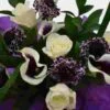 Premium Gift Bouquet - Lavender & White Velvet -Flower Plants Sales 2024 09271A Premium Gift Bouquet Lavender White Velvet