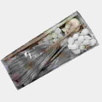 Designer Bleached Box - Dried Floral Pack 3 Designer Bleached Box - Dried Floral Pack